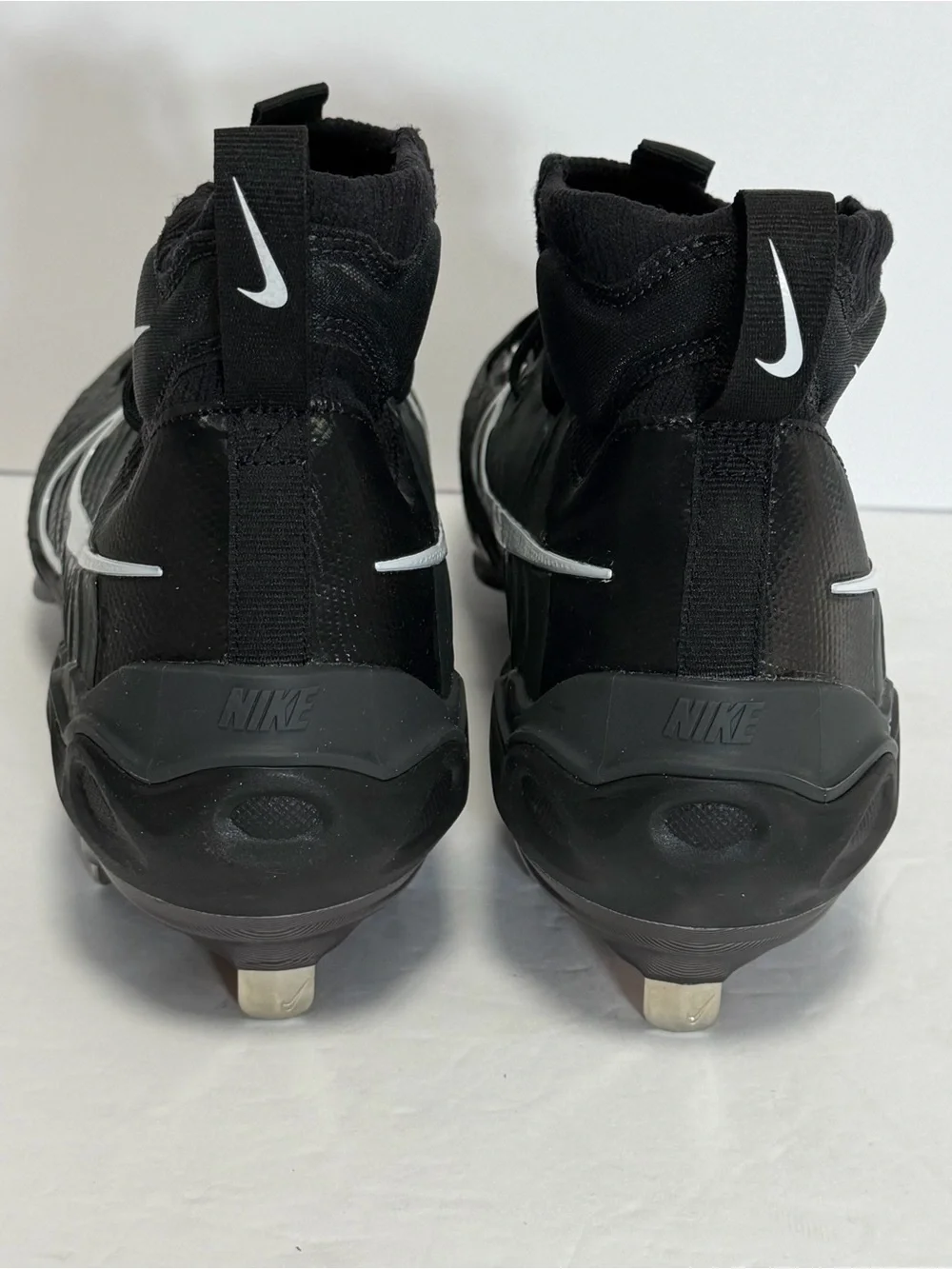 Nike Alpha Huarache NXT Black Metal Baseball Cleats DJ6517-010 Men's Size 11 - Picture 4 of 8